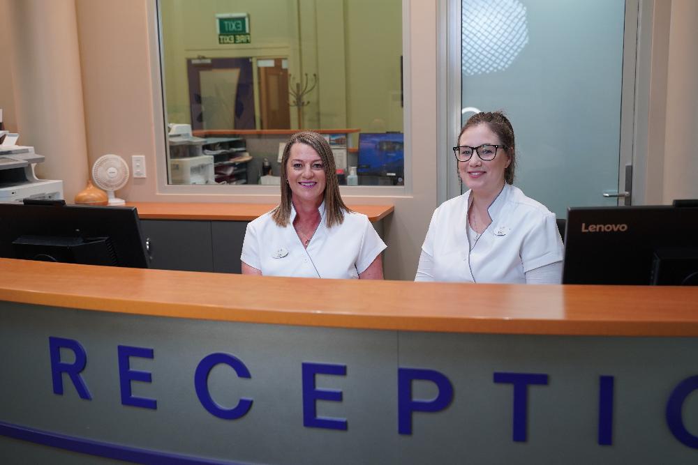 reception at Bell Hill Dental