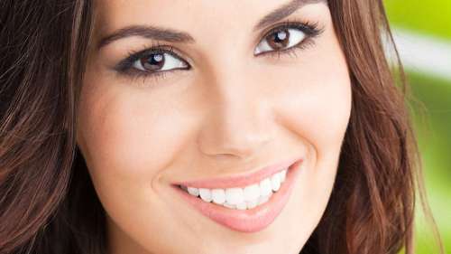 woman smiling after dysport treatment in dunedin, nz