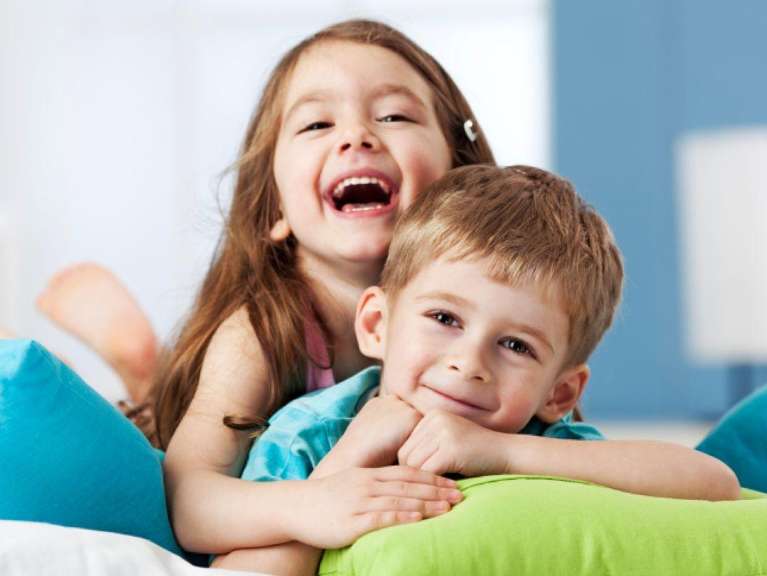 children's dentist dunedin | siblings smiling