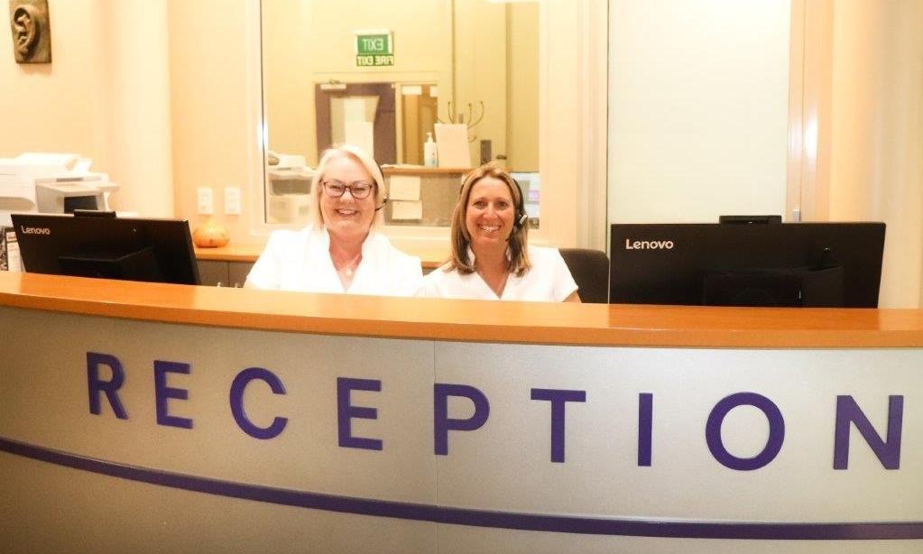  dentist Dunedin NZ | Receptionists at front desk
